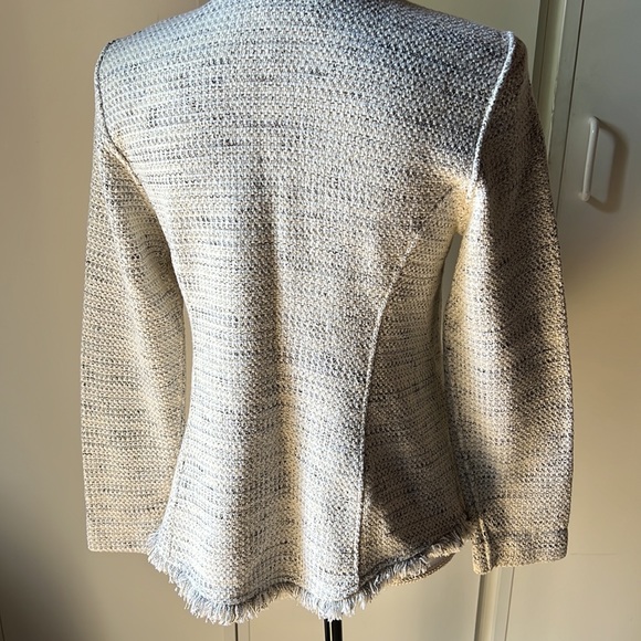 NIC+ZOE Fringe Mix Knit Jacket - Picture 4 of 7